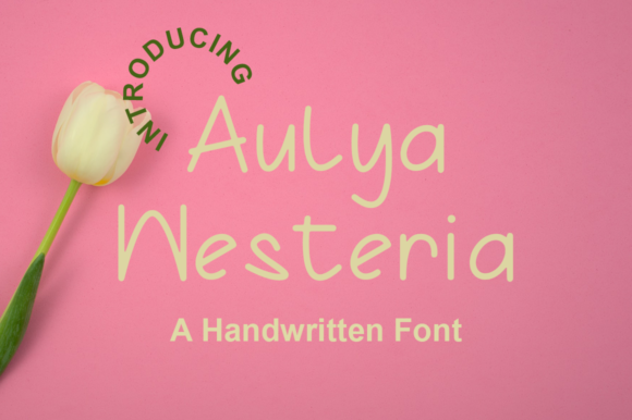 Aulya Westeria: The Thin Handwritten Font for Elegant Web Design