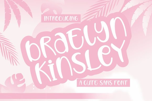 Braelyn Kinsley: The Relaxed Handwritten Font for Creative Sellers