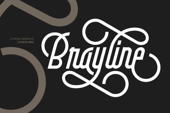 Brayline: A Vintage Handwritten Font for Creative Makers