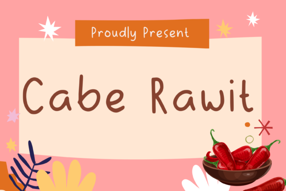 Cabe Rawit: A Cute Handwritten Font for Modern Web Design