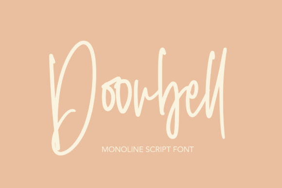 Doorbell Typeface Review: A Sweet Handwritten Font for Brand Identity