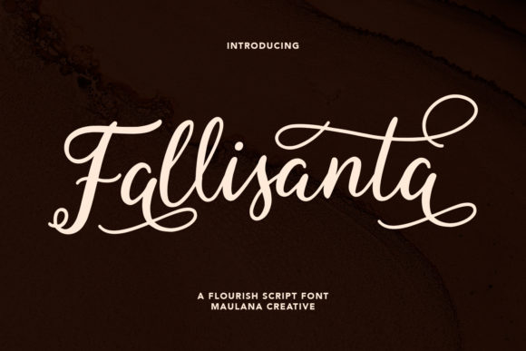 Fallisanta: A Delicate Script Handwritten Font for Elegant Crafts