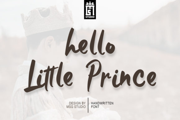 Hello Little Prince: A Handwritten Font for Authentic Brand Identity