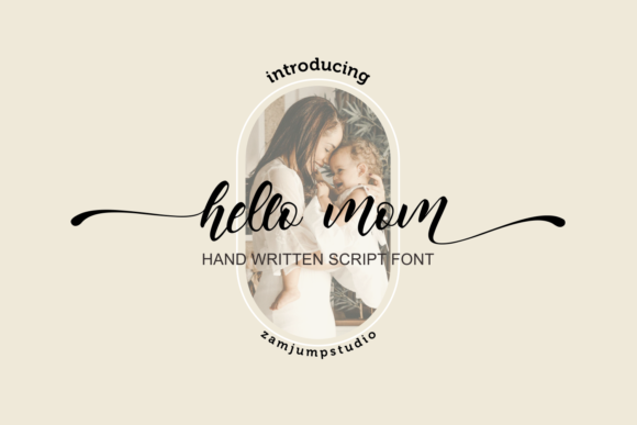 Hello Mom: A Timeless Handwritten Font for Authentic Brand Identity