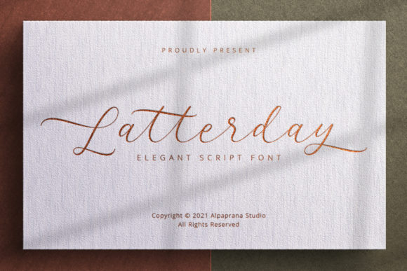 Latterday Font Review: Elevating Small Business Branding