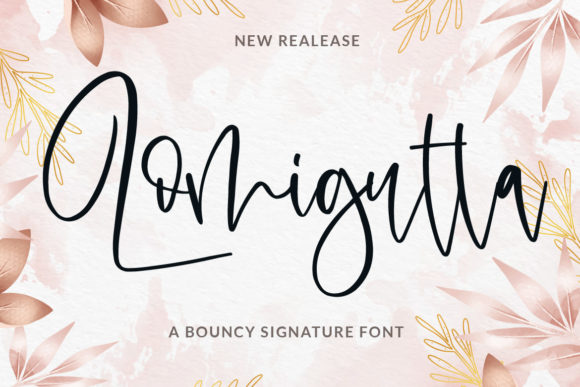 Lomigutta Free Download: Elegant Script Handwritten Font