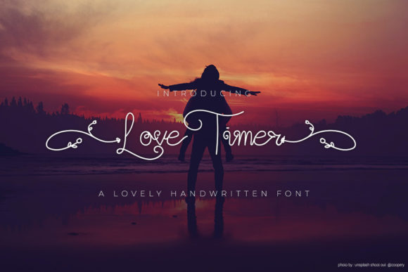 Love Timer Typeface for Modern Campaign Branding
