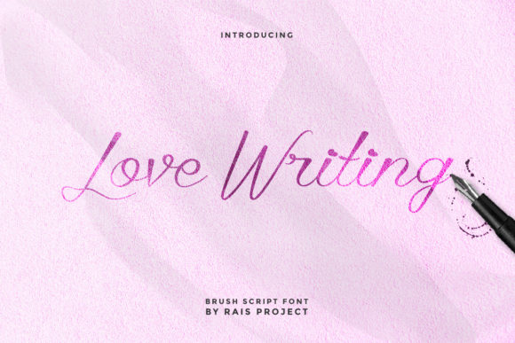 Love Writing: A Delicate Script Handwritten Font for Elegant Branding