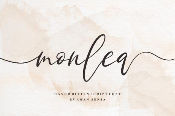 Monlea Free Download: Elegant Script Handwritten Font