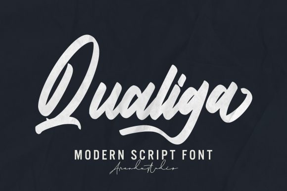Qualiga: A Charming Decorative Font for Authentic Brand Identity