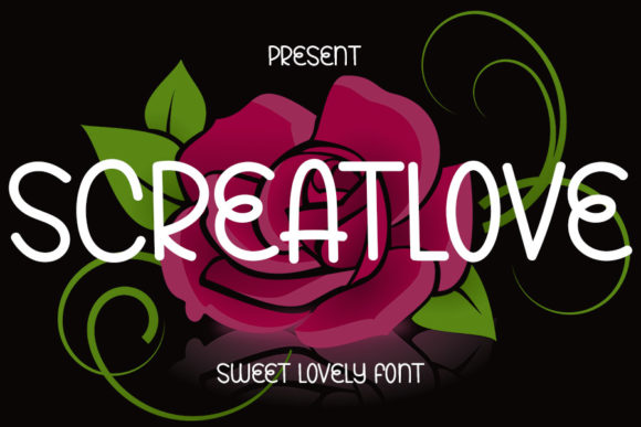 Screatlove: The Handwritten Typeface for Authentic Brand Identity