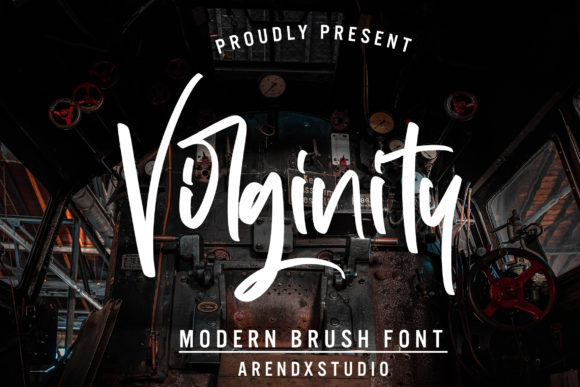 Virginity: A Script Handwritten Font for Fashion Branding and Editorial Designs