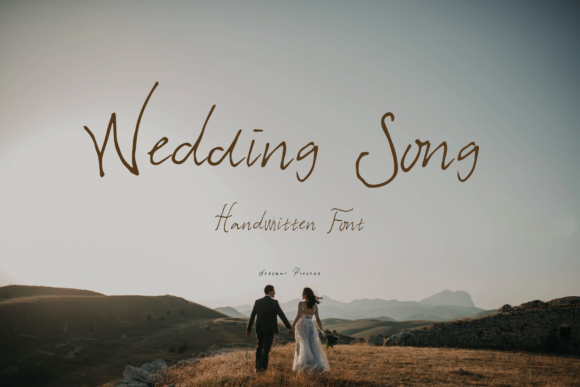 Wedding Song Typeface for Elegant Digital Branding