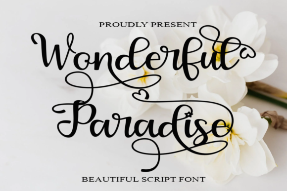 Wonderful Paradise: A Handwritten Font Review for Makers