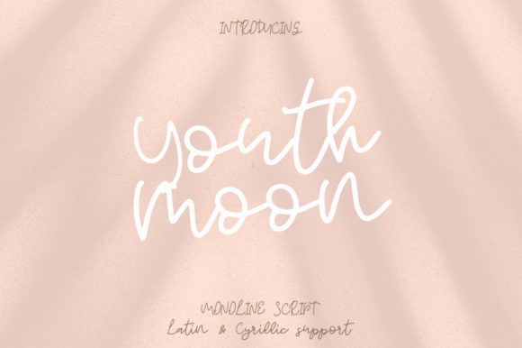 Youth Moon Typeface: A Timeless Handwritten Font for Branding and Logos