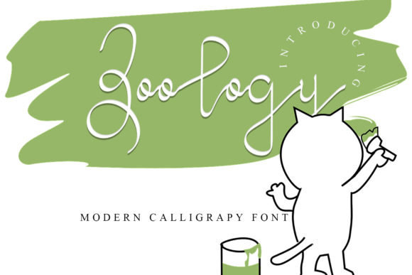 Zoology: A Handwritten Font for Elegant Campaign Design